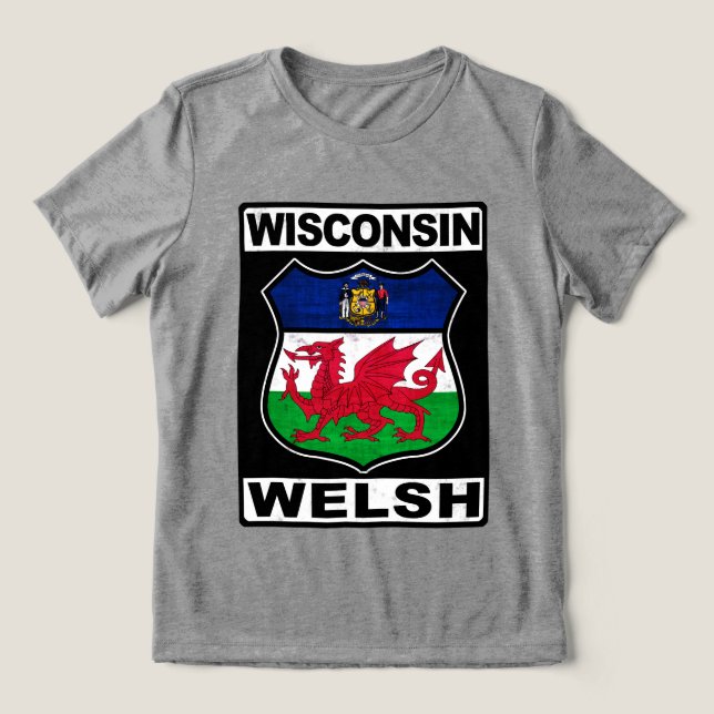 Wisconsin Welsh American (Design frontal)