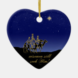 Wisemen ainda procura-o enfeites de natal