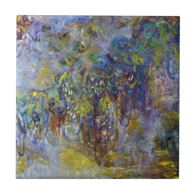 Wisteria (metade direita) por Claude Monet (Frente)