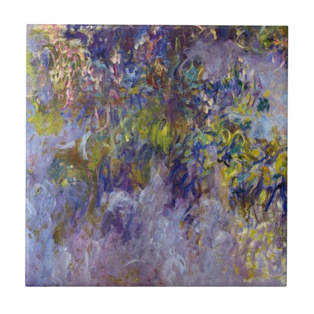 Wisteria (metade esquerda) por Claude Monet (Frente)