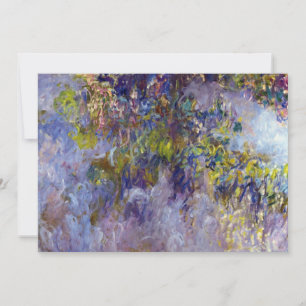 Wisteria (metade esquerda) por Claude Monet