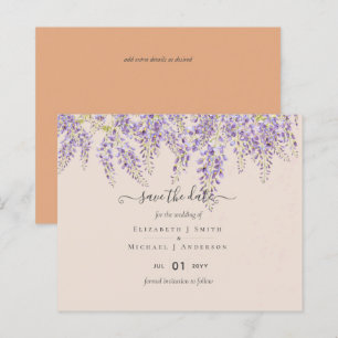 Wisteria Peach Casamento Salve Datas BUDGET