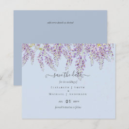 Wisteria Salve Datas Dusty Blue Casamento Orçament