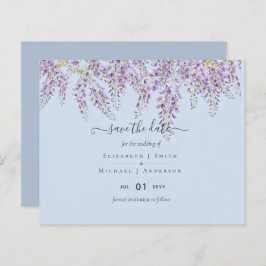 Wisteria Salve Datas Dusty Blue Casamento Orçament