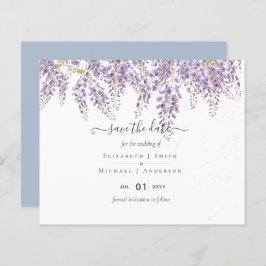 Wisteria Salve Datas Dusty Blue Casamento Orçament