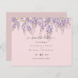 Wisteria Salve Datas Dusty Pink - Orçamento de Cas