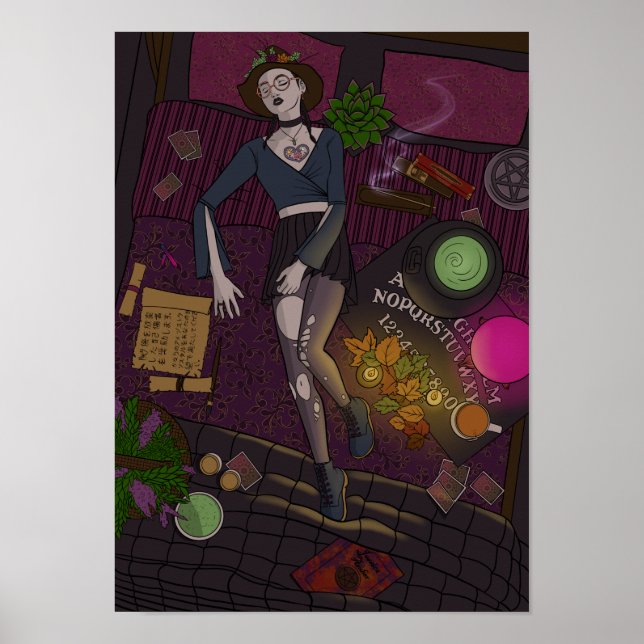 Witch's Nest Wicca Teen Poster (Frente)