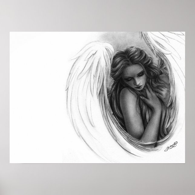 With you now Angel Poster (Frente)