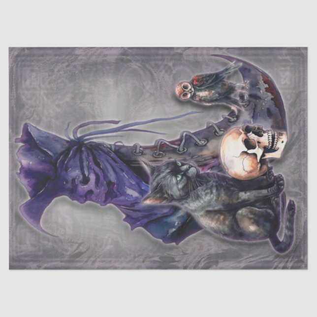 Witold Boot com coruja e papel de desacoplamento d (Frente )