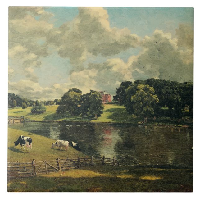 Wivenhoe Park por John Constable (Frente)