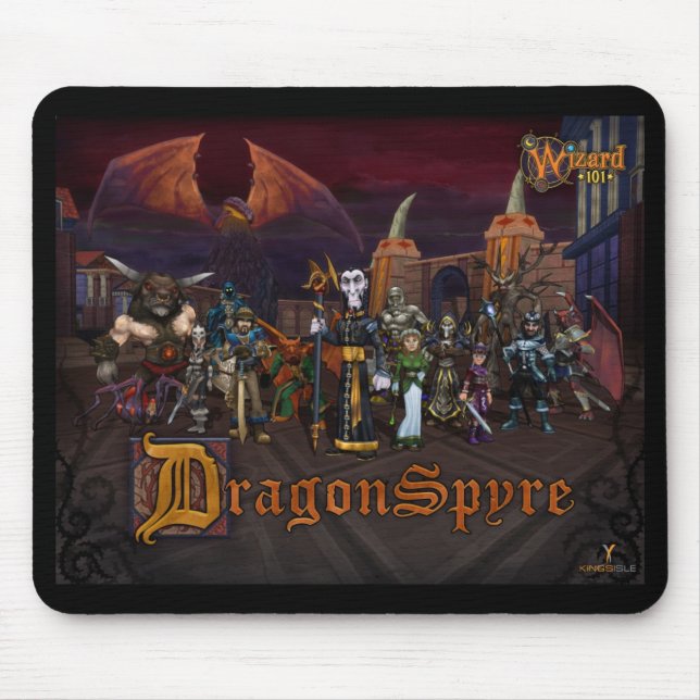 Wizard101 Dragonspyre Mousepad (Frente)