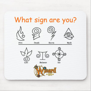 Wizard101 escola Mousepad