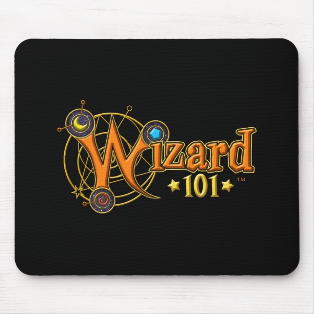 Wizard101 logotipo Mousepad (Frente)