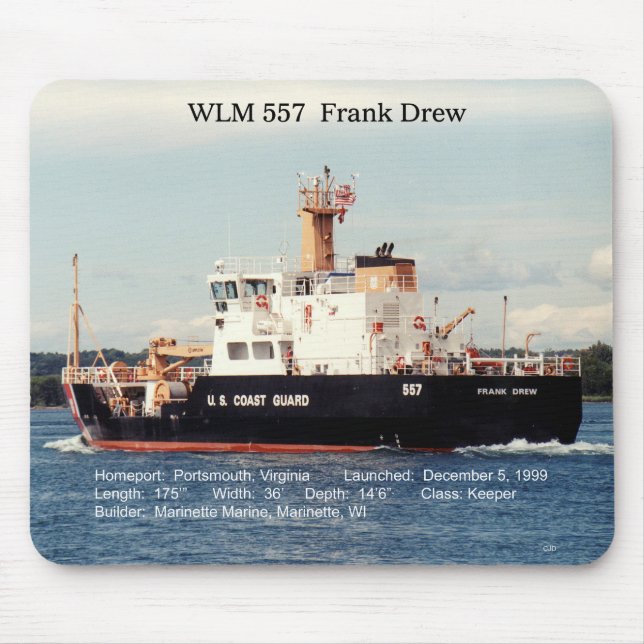 WLM 557 Frank Drew mousepad (Frente)