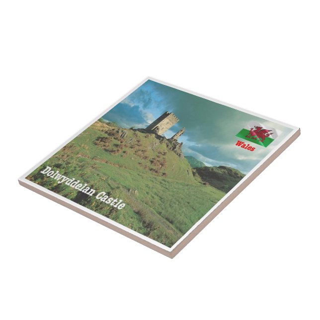 WLS015 DOLWYDDELAN CASTLE, País de Gales, Europa (Lateral)