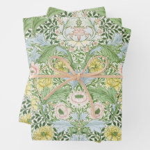Wm Morris Myrtle Floral Arte Nova Brilhante