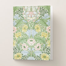 Wm Morris Myrtle Floral Arte Nova Brilhante