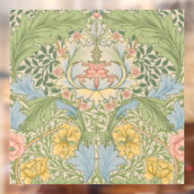 Wm Morris Myrtle Floral Arte Novo Pastel