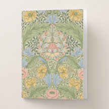 Wm Morris Myrtle Floral Arte Novo Pastel