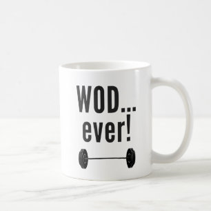 WODever!  Caneca de Crossfit-Insipired