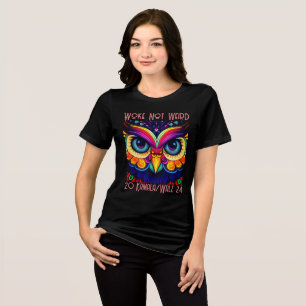 Woke não esquisito Kamala Cat T-Shirt