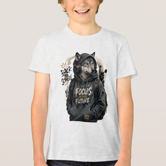 Wolf Back to School Streetwear (Frente)