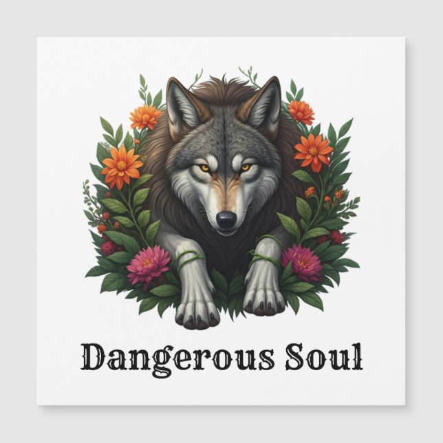 Wolf Dangerous Soul (Frente)