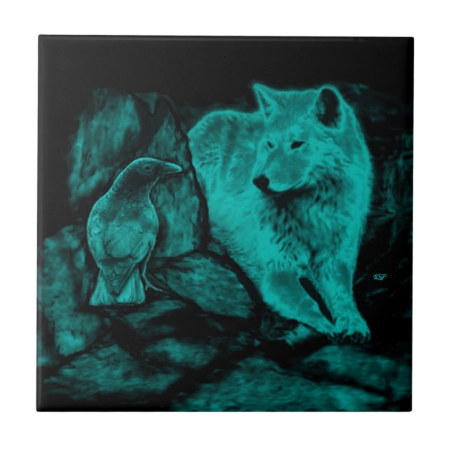 Wolf e Raven na Noite (Frente)