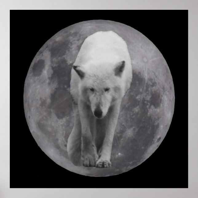 Wolf Moon Poster (Frente)