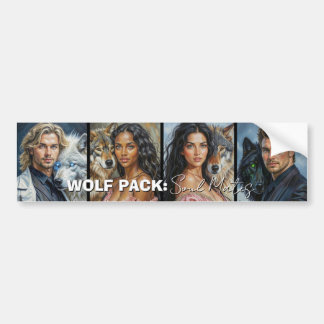 WOLF PACK: Soul Mates Adesivo de Para-choque por S