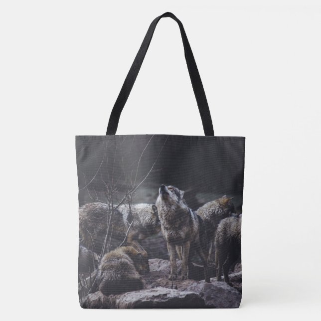 Wolf Pack Tote Bag (Frente)