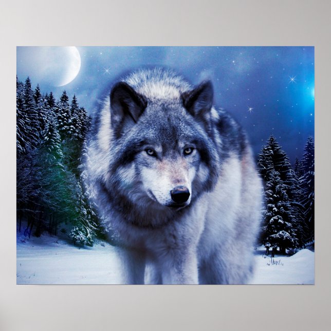 Wolf Poster (Frente)