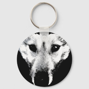 Wolf Pup Chaveiro Wild Dog Keepsakes & Gifts