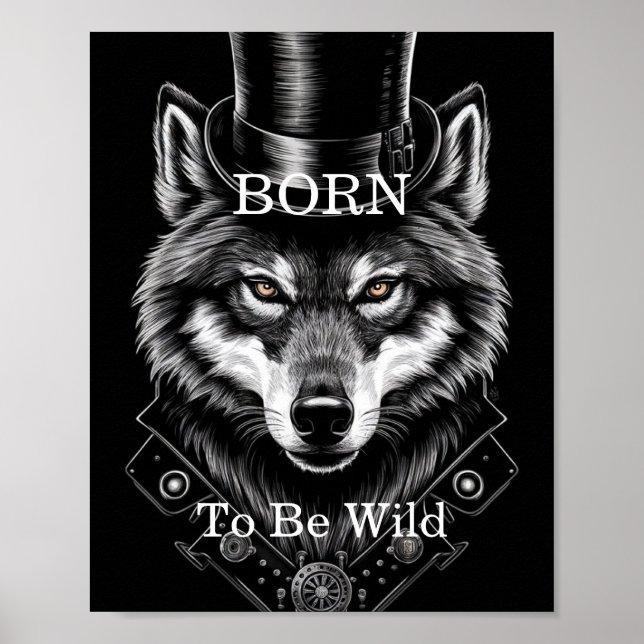 Wolf Wild Poster (Frente)