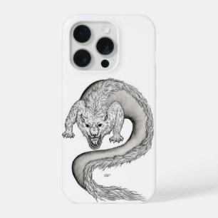 Wolfdragon desenho preto e branco