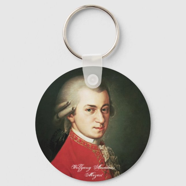 Wolfgang Amadeus Mozart Chaveiro (Frente)