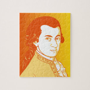Wolfgang Amadeus Mozart Quebra-cabeça