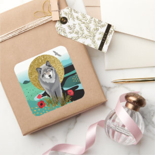 WOLFMOON AURA - adesivos 2 tamanhos