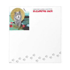 WOLFMOON AURA - bloco de notas - personalizar text