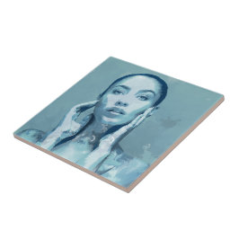 "Woman in Blue"