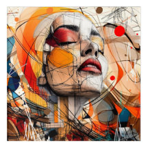 woman's instinct Acrylic Wall Art