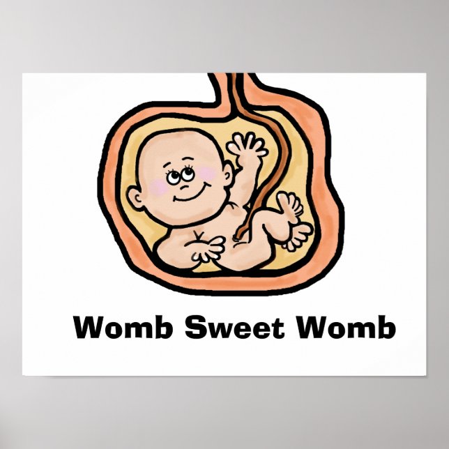 Womb Sweet Womb Poster (Frente)