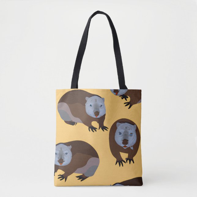 Wombat Tote Bag (Frente)