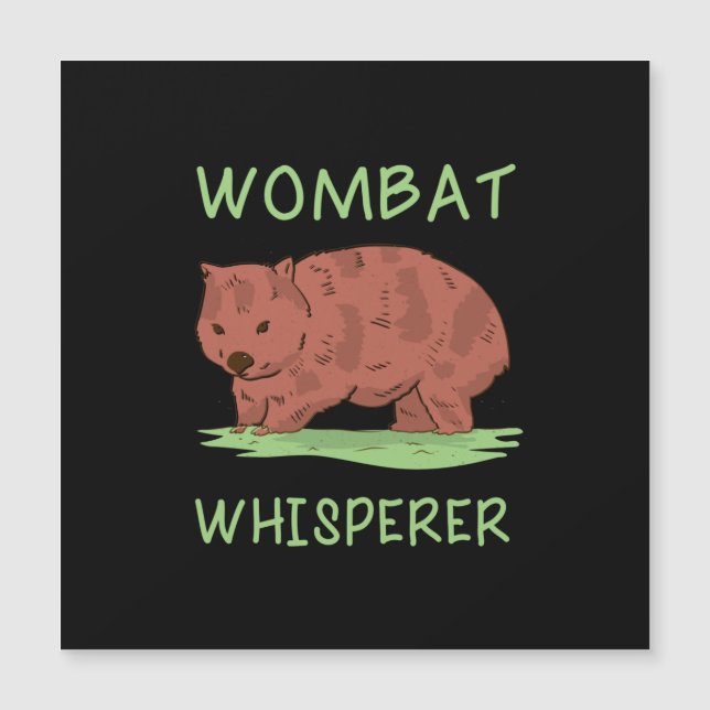Wombat Whisperer (Frente)