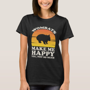 Wombats Me Faz Feliz Vestir Vestidos Wombat
