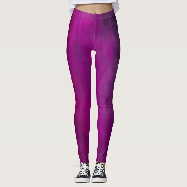 Women’s Purple Leggings – Comfort, Style & Versati (Frente)