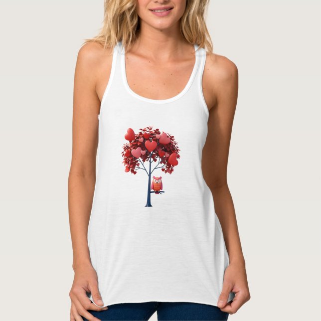 Women's Bella+Canvas Flowy Racerback Tank Top (Frente)