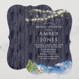 Wonderland | Convite à Chá de panela de aquarelas