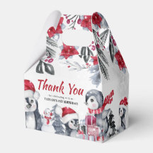 Wonderland de inverno Obrigado Caixa de Favor