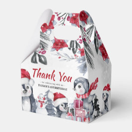 Wonderland de inverno Obrigado Caixa de Favor